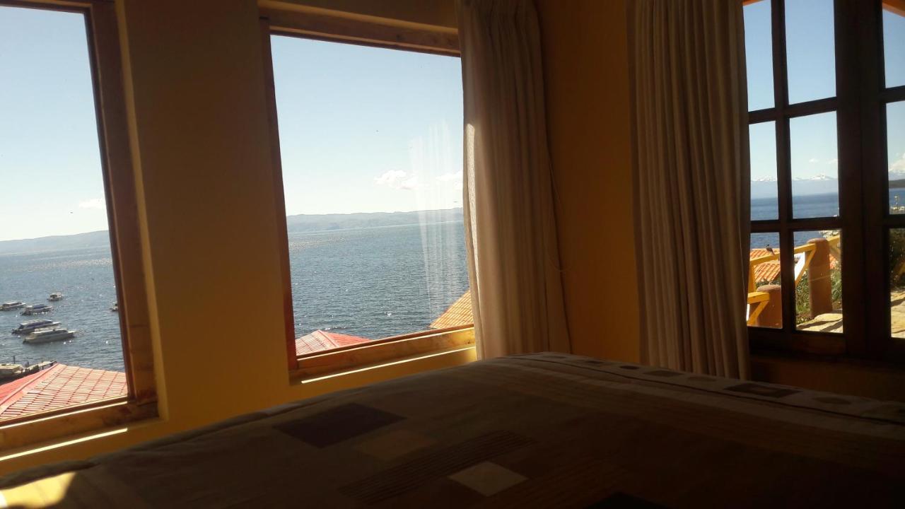 Hotel Jacha Inti à Isla del Sol Extérieur photo