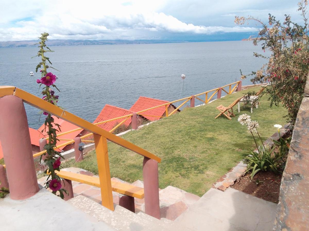 Hotel Jacha Inti à Isla del Sol Extérieur photo